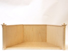 Puppenzimmer, groß, roh